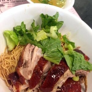 Ramen Sec au Canard Laqué